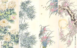 灵鹫宫梅兰竹菊的伺候,梅兰竹菊的优雅伺候