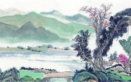 关于水的古诗,古诗中的灵动画卷